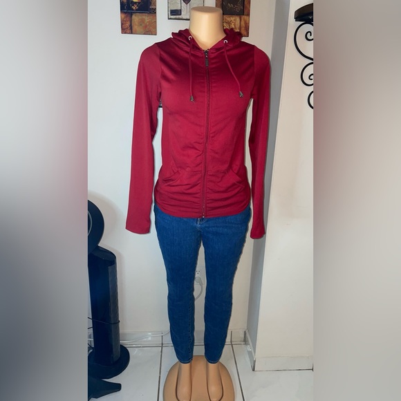 HOODIE STRECH RED SIZE L - Picture 3 of 7